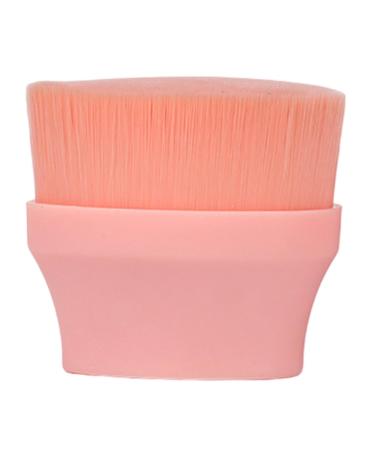 Foundation Brush - Makeup Sunscreen Applicator Brush Heart-Shaped Powder Makeup Tools Travel Size Cosmetic Applicator for Kids And Adult Pink