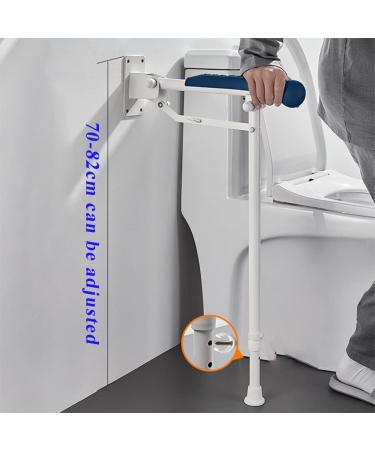 Bath Handle Grip Non Slip Foldable Support Rail Folding Handicap Grab Bars Frame Handrail Shower Safety Support Bathroom Aid for Elderly Handicapped Disabled Users Toilet Armrest S - Buy Online on GoSupps.com