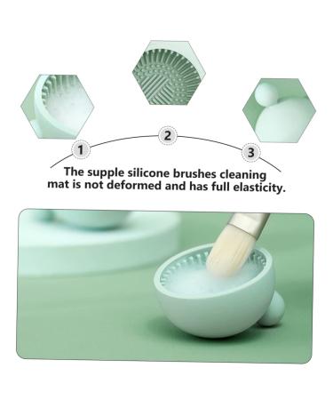 Ultimate Makeup Brush Cleaning Kit | Washer Bowl Scrubber Mat & Cleaning Pad for Flawless Cosmetics - Buy Online on GoSupps.com
