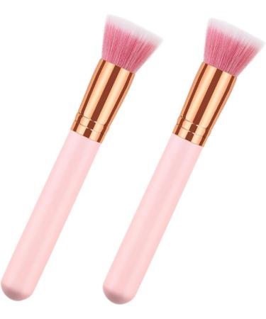 DRESSOOS 2pcs Cosmetics Brush Makeup Brishes Highlighter Brush Concealer Brush Makeup Brushs Wooden - Buy Online on GoSupps.com