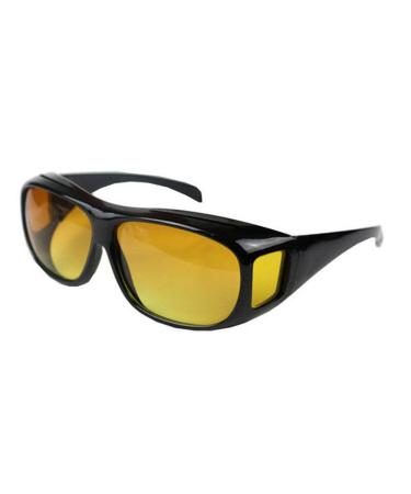 Contrast glasses Night Vision also for glasses wearers (night driving glasses) Jaune Claire