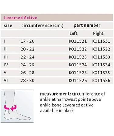 Buy Medi Levamed Active Knit Ankle Support - Right Black 5 | Premium Quality International Shipping - Buy Online on GoSupps.com