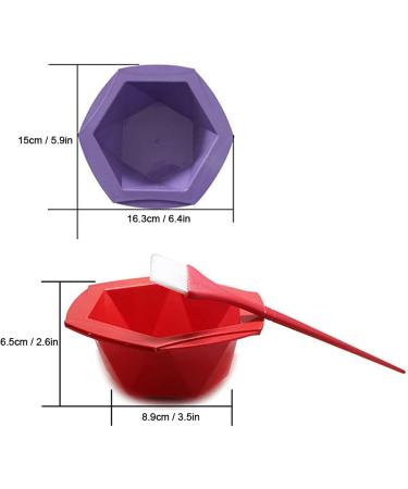 Bowl Hairdressing Hair Dyeing Kit Hair Dye Tools Hair Dye Supplies For Hair Film Hair Dye Baked oil set - Buy Online on GoSupps.com
