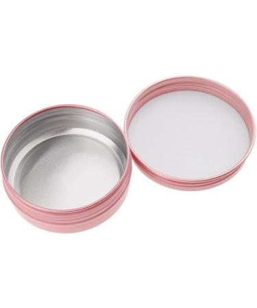 Yue Qin 15-Piece 10ml Aluminum Empty Jar Set - Travel Cream & Cosmetics Containers with Lids - Perfect for Lotions Creams and Mini Candles - Stylish Rose Gold Finish - Buy Online on GoSupps.com