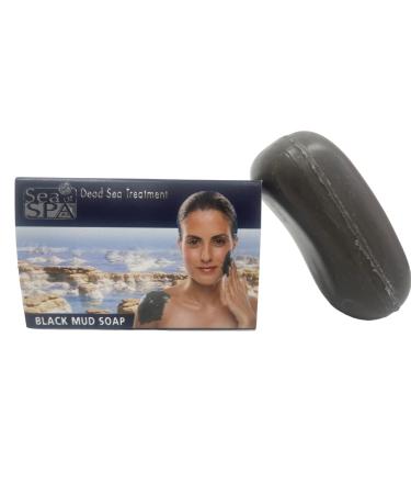 Sea of Spa Dead Sea Minerals Black Mud Soap 125g | Natural Skincare & Deep Cleansing - Buy Internationally - Buy Online on GoSupps.com