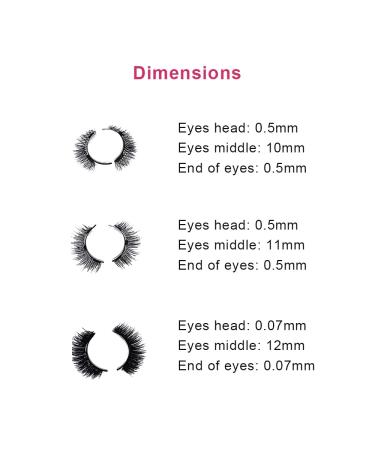 Luminaire Layla Magnetic Lashes - 3 Pairs Natural Look Ice Silk Hand Hair - Buy Online on GoSupps.com