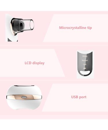 Facial Suction Pore Cleaner - Clogged Pore Remover | White Spot Vacuum Extractor 3 Levels Of Suction Use At Home Or In The Shower Women And Teens - Buy Online on GoSupps.com