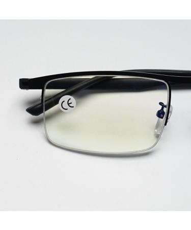 Koosufa Shit Glasses - Progressive Multifocus Reading Glasses for Men & Women | Metal Frame & Anti-Blue Light Reading Aid - Buy Online on GoSupps.com