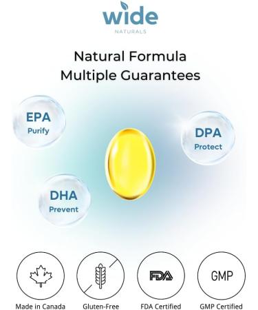 WIDE Naturals Seal Oil Omega 3 (180 Softgels) - Buy Online on GoSupps.com