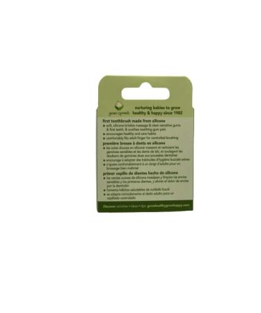 GS Finger Toothbrush - Size 1ct | Gentle and Effective Finger Toothbrush - Buy Online on GoSupps.com
