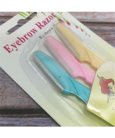 Stainless Steel Eyebrow Trimmers Set | Non-Slip Handle & Color Options | Perfect for Eyebrow Shaping Peach Fuzz and Beard Grooming - Shop Internationally! - Buy Online on GoSupps.com