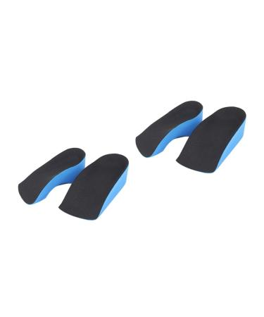 Gatuida 2 Pairs Shoe High Increase Insert Height Booster Insoles Men Pu Insoles Height Increase Insoles Pads Insert Mens Insoles Taller Pad Heightening Insoles Man Heel Back Pad