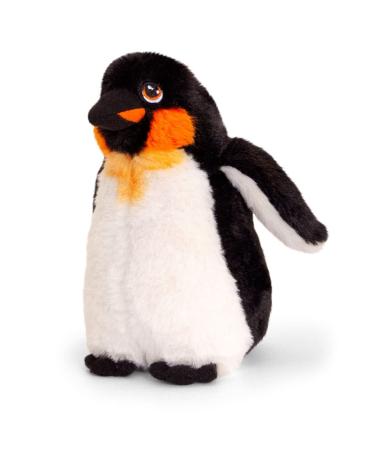 Deluxe Paws Plush Cuddly Soft Eco Toys 100% Recycled (Emperor Penguin)