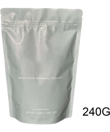 ccuzs Hair remover powder wax shaving powder sensitive skin formula gentle longlasting smooth result for bikini area face legs chest underarms men and women 240 g - Buy Online on GoSupps.com