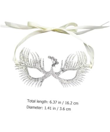 Beaupretty Masquerade Mask Halloween Masquerade The Eye Venetian for Women Rhinestone for Women Masquerade Mardi Gras for Women Carnival Make up Headgear Halloween Mask - Buy Online on GoSupps.com
