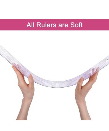 13PCS Styling Sewing French Curve Ruler Set | Dress Makers Tailors Pattern Making Ruler for Fashion Design | Fabric Guides with English Markings - Buy Online on GoSupps.com