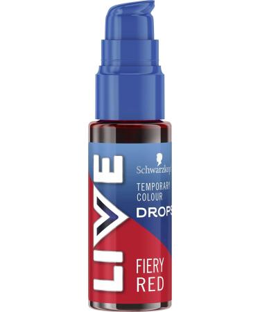 Schwarzkopf Colour Drops Vegan Semi-Permanent Red Hair Dye 30ml - Fiery Red (1 Pack) - Buy Online on GoSupps.com