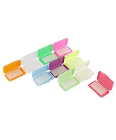 Braces Wax for Teeth 10-Pack Dental Care Wax for Braces Wearers (10-Pack Colorful)