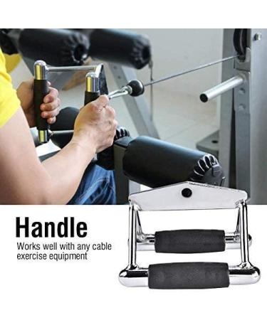 Clothink Cable Machine Handle Set- Rowing & Pull Down Exercise Handles - Buy Online on GoSupps.com
