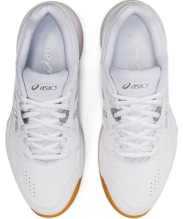 ASICS Women's Gel-Renma Pickleball Shoes 8.5 - White/Pure Silver - Buy Online on GoSupps.com