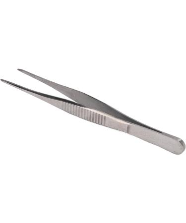 Tweezers Tool Portable Erosion Resistant Stainless Steel Tip Tweezers with Serrated Edge Easy to Clean for Watch Repair Bag (Straight Tip) - Buy Online on GoSupps.com
