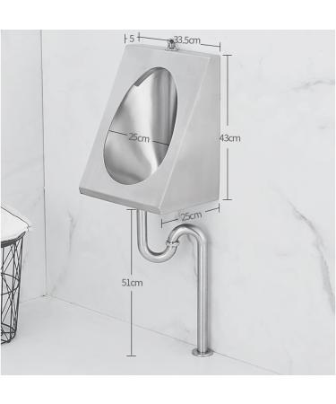 Commercial Washout High-Efficiency Urinal Automatic Sensor Urinal Toilet Urinal Wall Mounted Intelligent Touchless Urinal Flush Valve Auto Urinals Used in Hotel Public - Buy Online on GoSupps.com