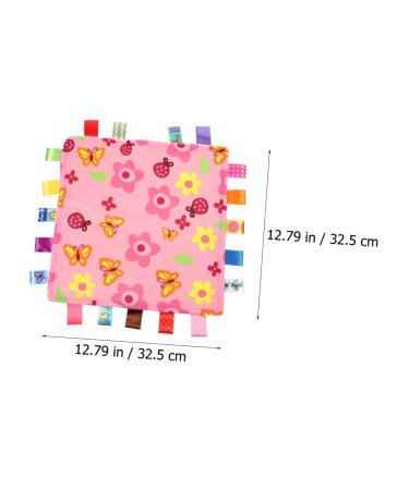 Buy Toyandona 10-Piece Soothing Towel Set | Soft Sensory Plush Ceiling Toys for Infants - Cuddly Colors 32.5x32.5cm - Buy Online on GoSupps.com