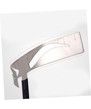Beavorty 2pcs Eyebrow Ruler Stencil Eyebrow Drawing Tool Brow Stencils Template Balance Positioning Ruler - Buy Online on GoSupps.com