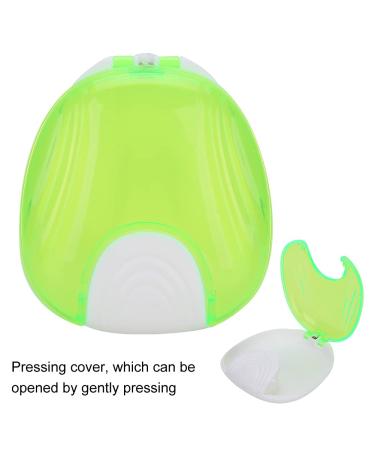 Orthodontic Storage Case | Portable Waterproof Dentures for Adults | Dental Care Set (Green) - Buy Online on GoSupps.com