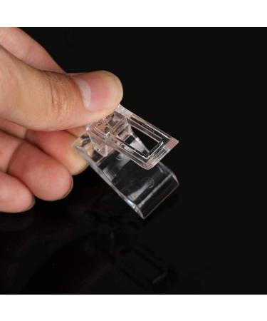 10pcs Nail Tips Clips for Poly Gel - Quick Building Form Clips & Accessories for DIY Manicure - Buy Online on GoSupps.com