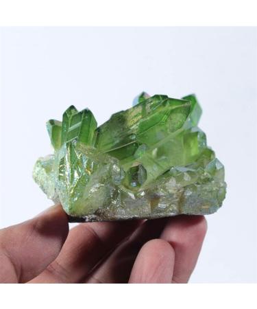 Natural Crystal Rough Titanium Aura Cluster Quartz Crystal Point