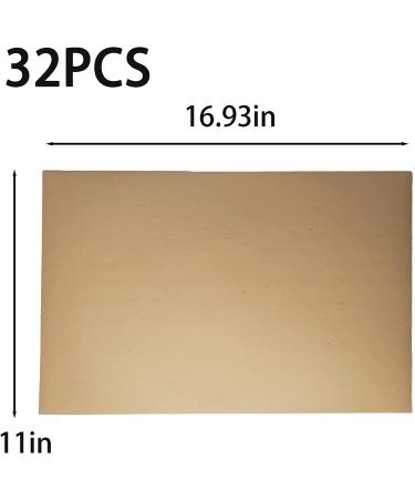 Hamiledyi Bird Gravel Paper 32PCS - 17x11 Inch Disposable Cushion Pads for Parrot Cage - Special Sea Sand Liner for Bird Parakeet Budgie - Buy Online on GoSupps.com
