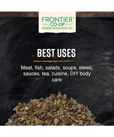 Frontier Co-op Sweet Basil Leaf | 1 lb. Bulk Bag | Kosher | Ocimum Basilicum L - Buy Online on GoSupps.com