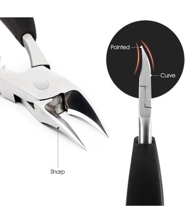 INSGB - Nail Clippers with Toenail Lifter Manicure Set for Thick or Ingrown Toenails Baby Nail Clippers Nail Cutter Toe Nail Clippers for Thick Nails Pedicure Sets for Feet Nail Kit - Buy Online on GoSupps.com