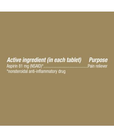GoodSense 81 mg Chewable Cherry Aspirin Tablets - Low Dose Pain Reliever (NSAID) - Buy Online on GoSupps.com