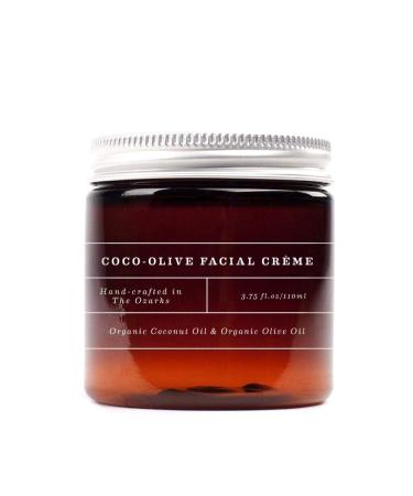 CreekBaby Organic Makeup Remover Moisturizer and Primer Coco-Olive Facial Creme