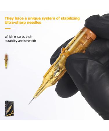 Ambition Glory Tattoo Cartridges #8 Bugpin 3RL Needles Disposable 20pcs - 0.25mm 3 Round Liner - Buy Online on GoSupps.com