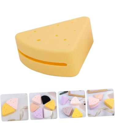 CAXUSD Silicone Beauty Powder Puff Storage Tool Makeup Accessories Cosmetic Sponge Storage Holder Cosmetic Sponge Container Pink Lampshade Sponge Cover Make up Silica Gel Travel - Buy Online on GoSupps.com
