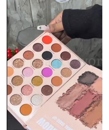 NW Multipurpose 4 in 1 makeup book Eyeshadow Highlighter all in one makeup book palette (4 in 1) - Buy Online on GoSupps.com