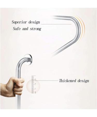 Bathroom Stainless Steel Safety Rails Suction Cup Stainless Steel Grab Bar Non-Slip Grab Bar Armrest Ar Wall-Mounted Support Grab Rail - Buy Online on GoSupps.com