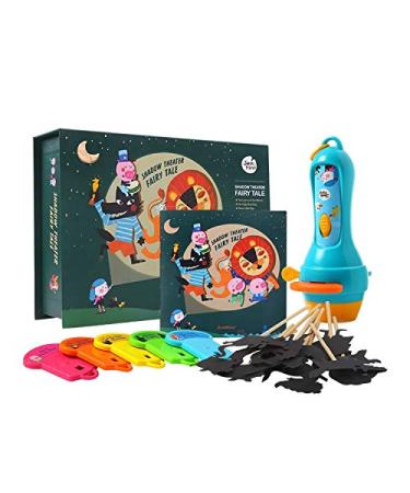 Shadow Theater Fairy Tale Flashlight Projector for Kids Kids Stories. Great for Gift