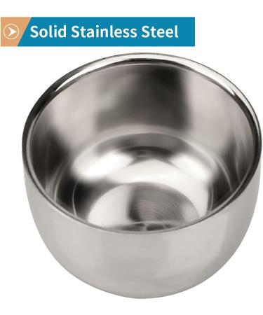 Sanbege 3 Pack Shaving Brush Set Wet Shaving Kit Stainless Steel Shaving Stand with Bowl and Brush for Men - Buy Online on GoSupps.com