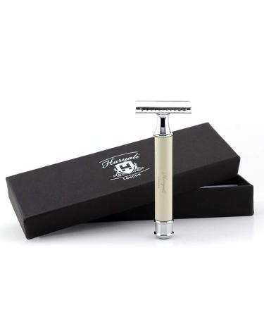 Haryali London Men's Double Edge Safety Razor for Beard and Mustache