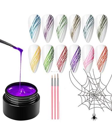 Gsrimgratoe 23 Piece Set Acrylic Set UV Gel Nail Polish Painting Brushes Dotting Pen Kit Manicure Clean Brush Tool - Buy Online on GoSupps.com