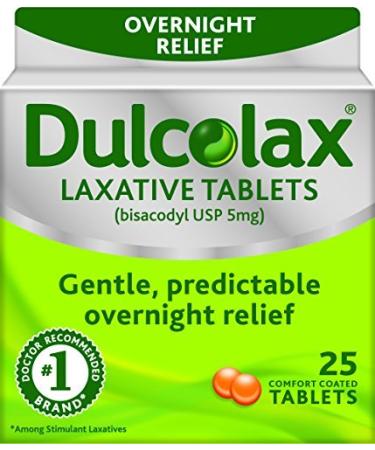 Dulcolax Laxative Tablets 25 Count by Dulcolax