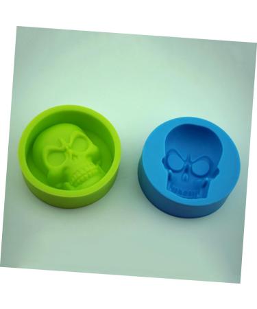 HOMSFOU Mini Muffin Silicone Baking Cup nonstick Pie Pans Silicone Muffin molds Oven Cookie pan Silicone Candy molds Halloween Cake Halloween Candy molds Home Pancake self Made Bread medium Blue - Buy Online on GoSupps.com