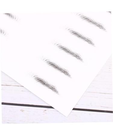AUTSUPPL 2 Pairs Makeup Tools 4d Sticker Eyebrows Brow Kit Eye Brow Pencil Clear Black - Buy Online on GoSupps.com