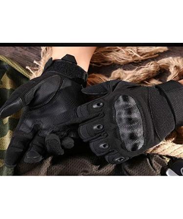 Military Tactical Gloves | Full Finger Army Airsoft Paintball Motorcycle Riding Gloves - Medium - Buy Online on GoSupps.com