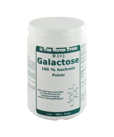 The Nutri Store Galactose 100% Queen Pulver, 500g Powder