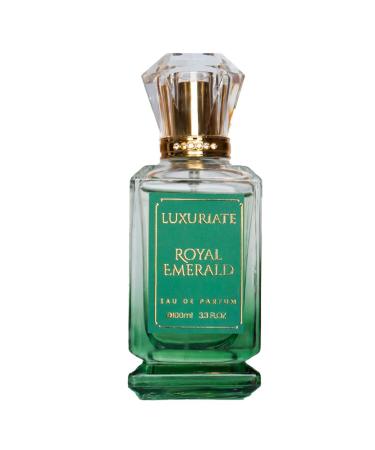 LUXURIATE Amber Musk Icy Luxury Perfume 100ml | Cool Royal Emerald | Eau De Parfum | Oud Premium Long Lasting Perfume | EDP for Men and Women - Buy Online on GoSupps.com